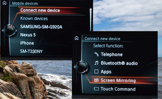 BMW - Kodierung - Android-Bildschirm-Spiegelung